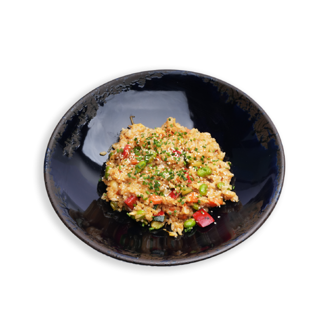 2. WOK SU VIŠTIENA ir grietinėlės padažu