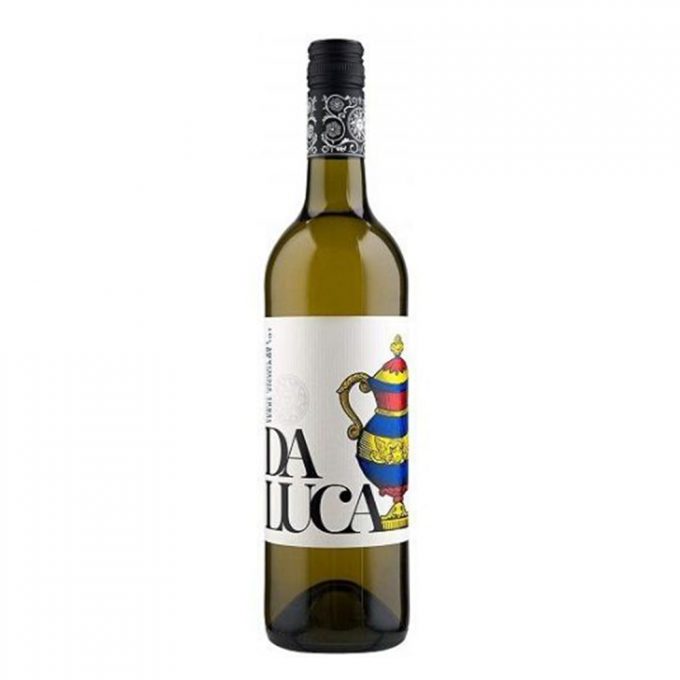 DA LUCA PINOT GRIGIO TERRE SICILIANE 0.75L (sausas, 12,5%)