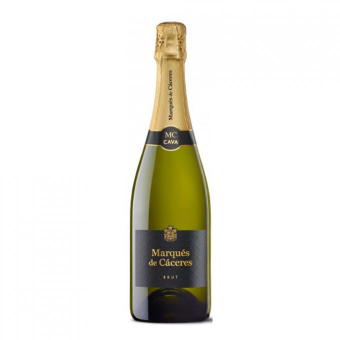 MARQUES DE CACERES CAVA BRUT 0.75L (sausas, 11.5%)